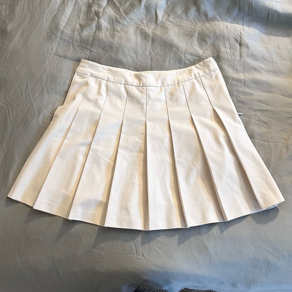 Sunday Best Cream Skater Skirt